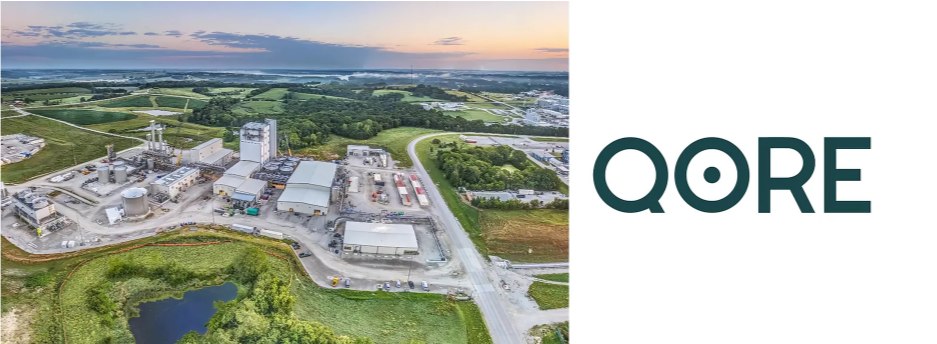 Qore opens new facility in Eddyville, Iowa for bio-based solutions from locally grown Corn