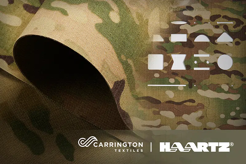 Carrington Textiles has partnered with Haartz to bring ProTact laminated fabrics