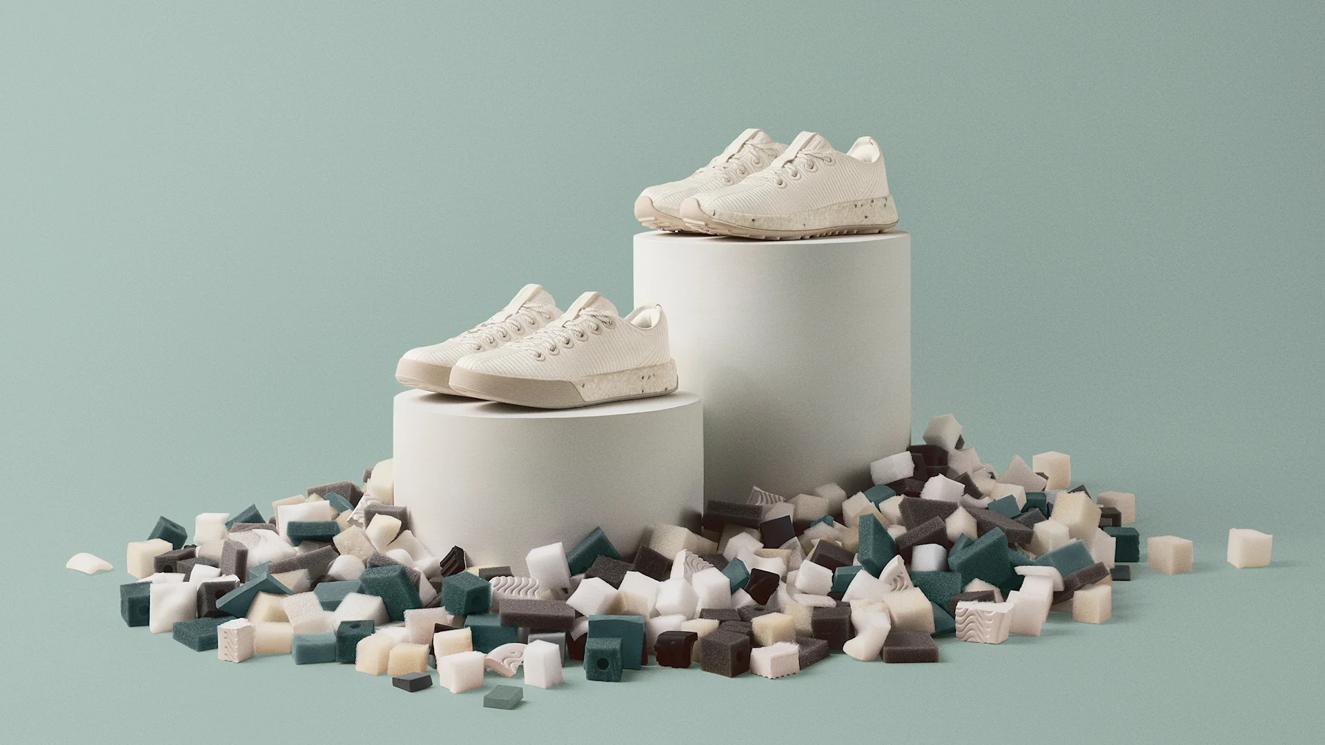 Turning waste into wearable shoes