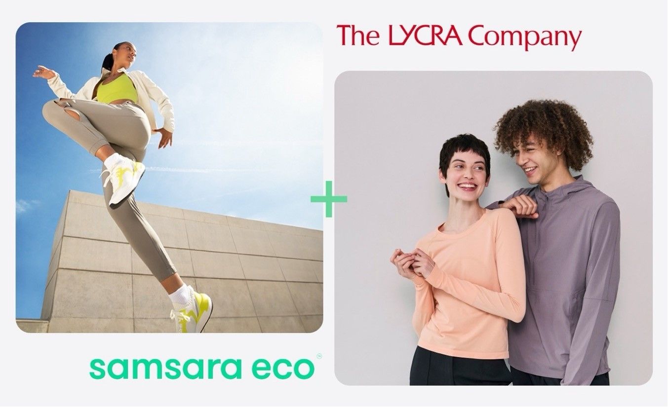 Lycra partners with Samsara Eco to make the recycling process easy for blended fabrics