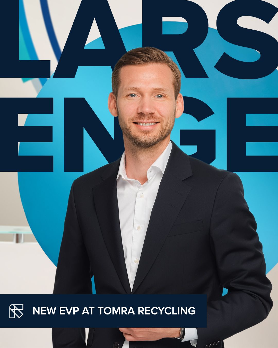 Lars Undrum Enge Steps into EVP Role at TOMRA Recycling