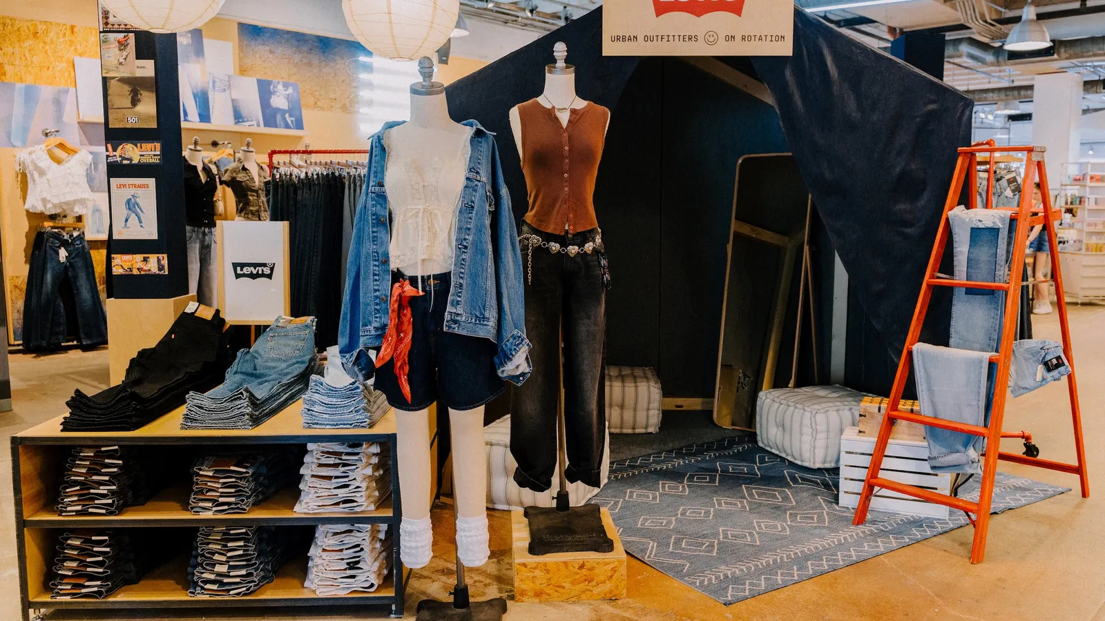 Urban Outfitters and Levi’s Bring Denim and Vintage Finds Together