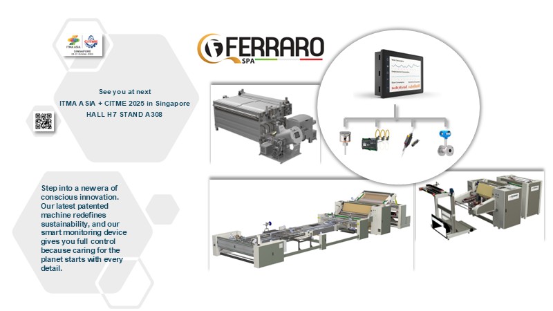 Ferraro SPA steers textile finishing forward with sustainable solutions in 2025