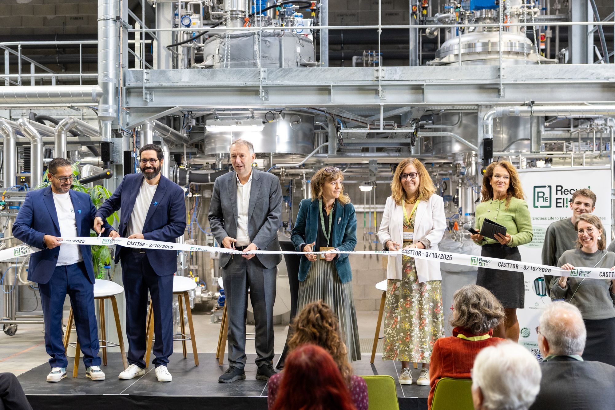 Recyc’Elit launches pre-industrial facility for textile waste recycling