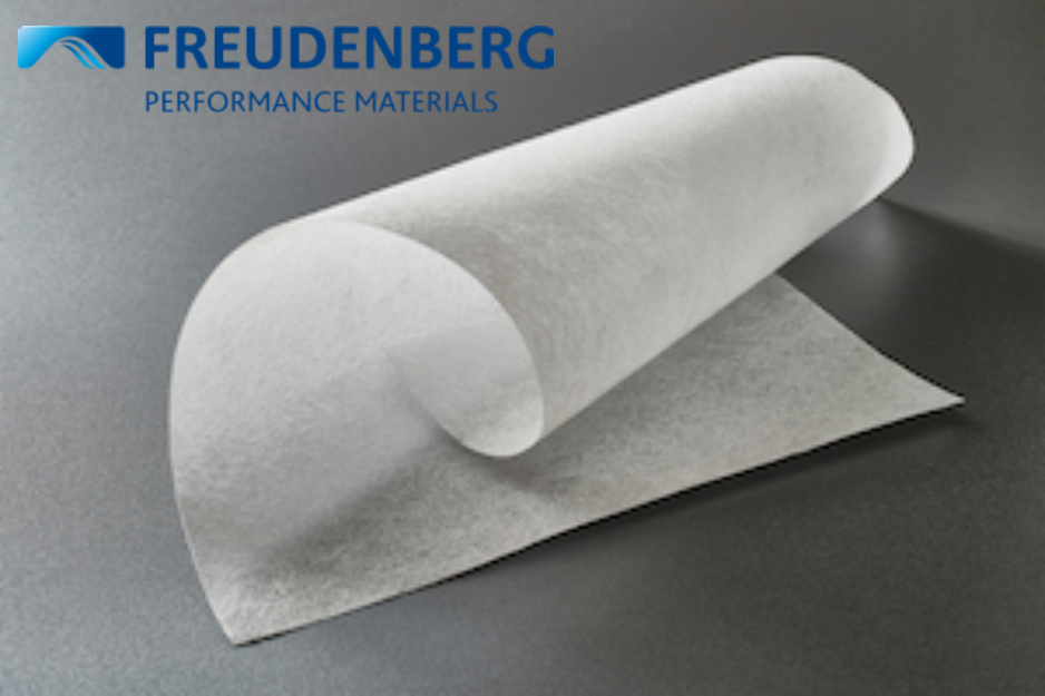 Freudenberg develops fully bio-based wetlaid nonwovens combining wood pulp and PLA