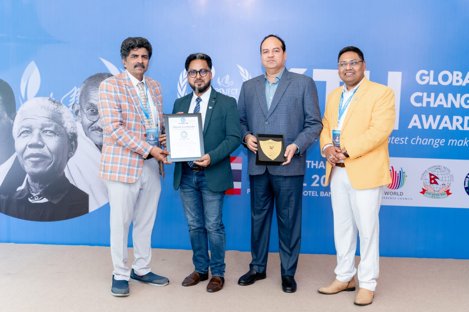 Syed Iqbal Akhter Rizvi, Bangladesh – honored at 6th Global Changemaker Award in Bangkok