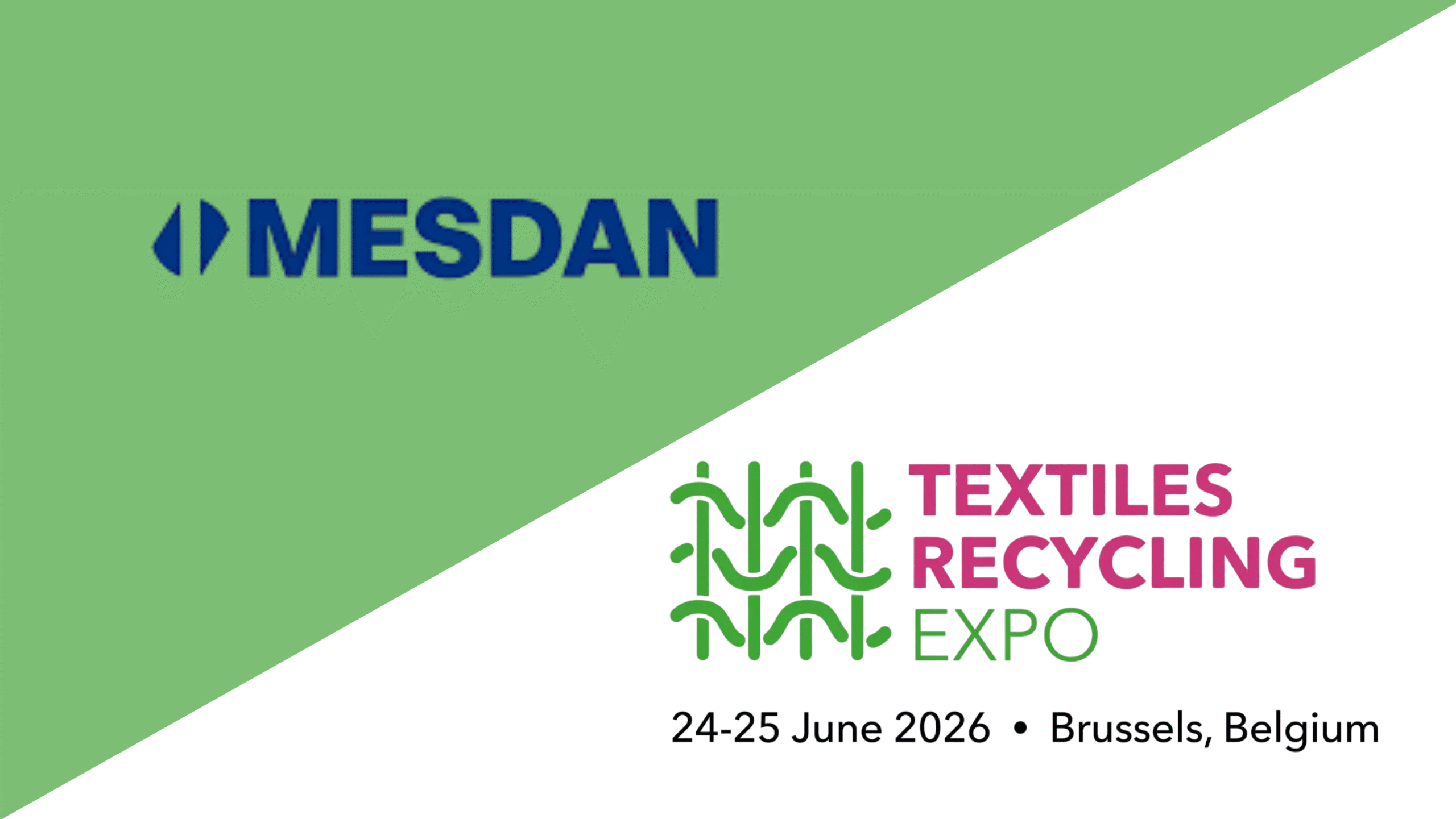 MESDAN to exhibit at Textile Recycling Expo 2026