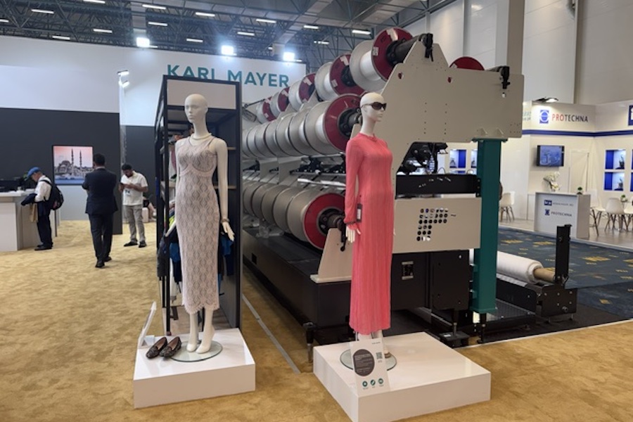 KARL MAYER presents a textile TEXTRONIC® innovation at ITM 2026