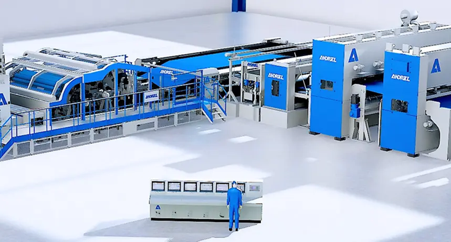 A Penteadora starts up ANDRITZ textile recycling and needle punch nonwoven lines in Portugal 