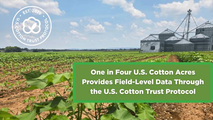 One in four U.S. cotton acres provides field-level data through the U.S. Cotton Trust Protocol