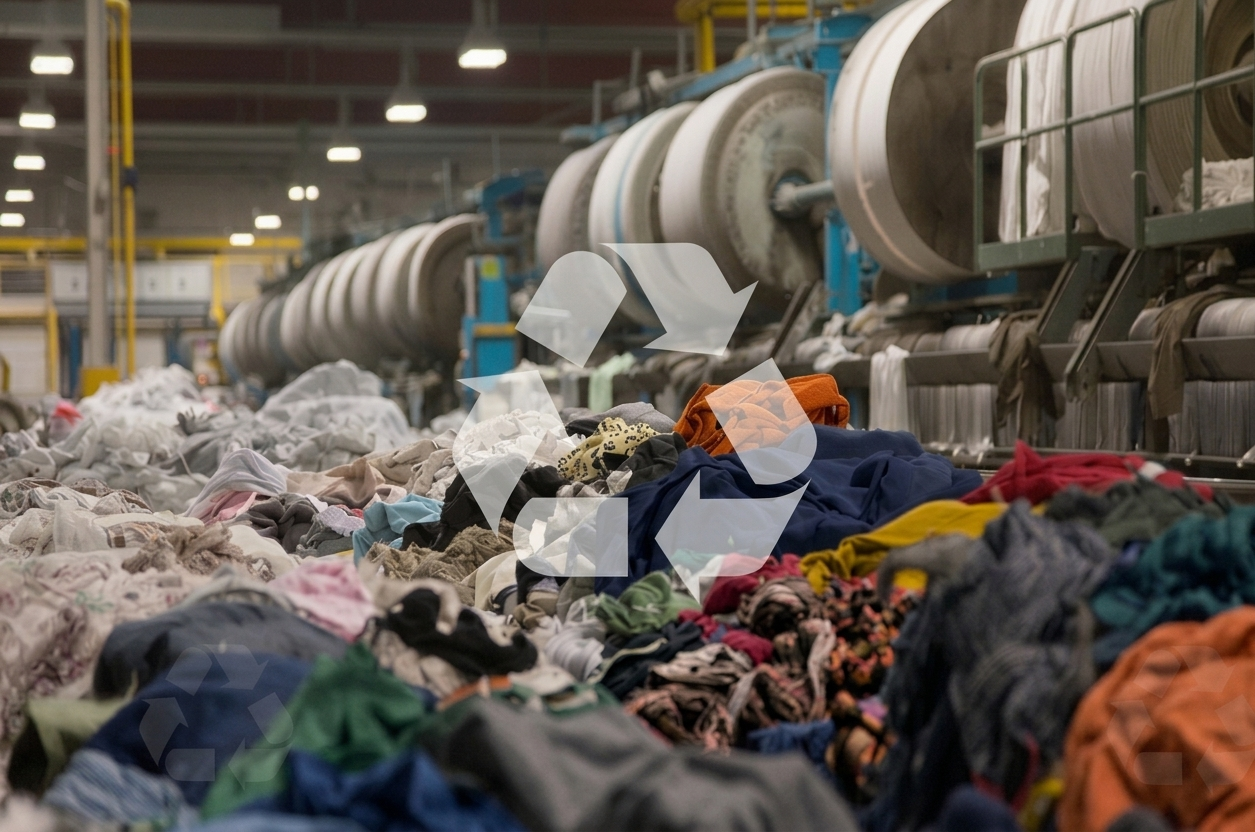 Textile waste is outpacing the industry’s ability to produce recycled fiber